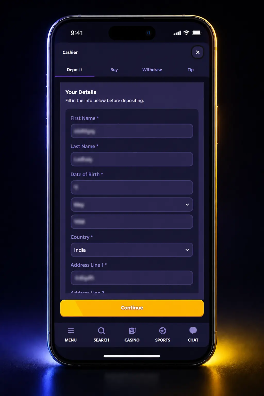 Step-by-step guide showing how to sign up, deposit crypto, and place a table tennis bet on Roobet in four simple steps.