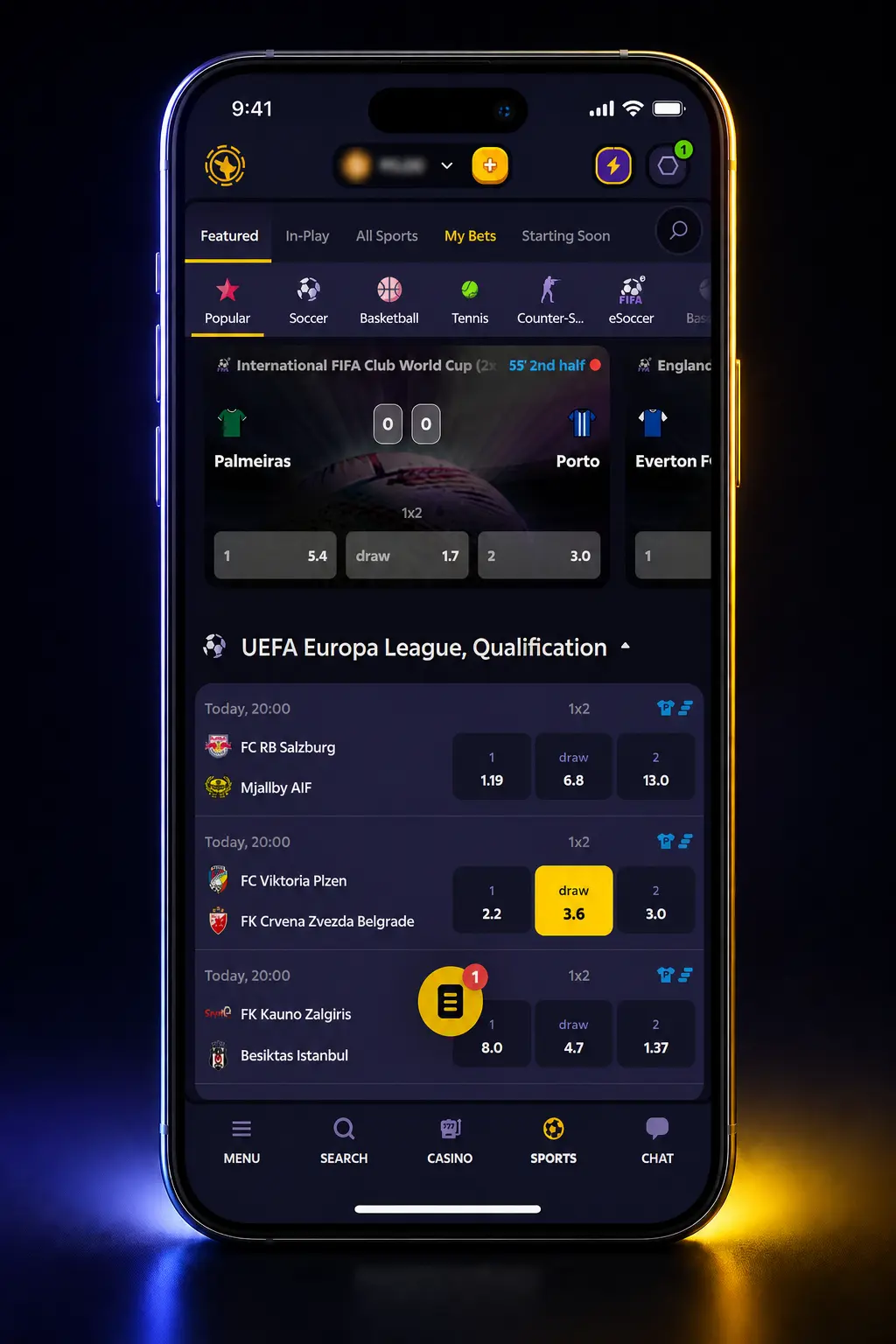 Step-by-step guide showing how to sign up, deposit crypto, and place a table tennis bet on Roobet in four easy steps.