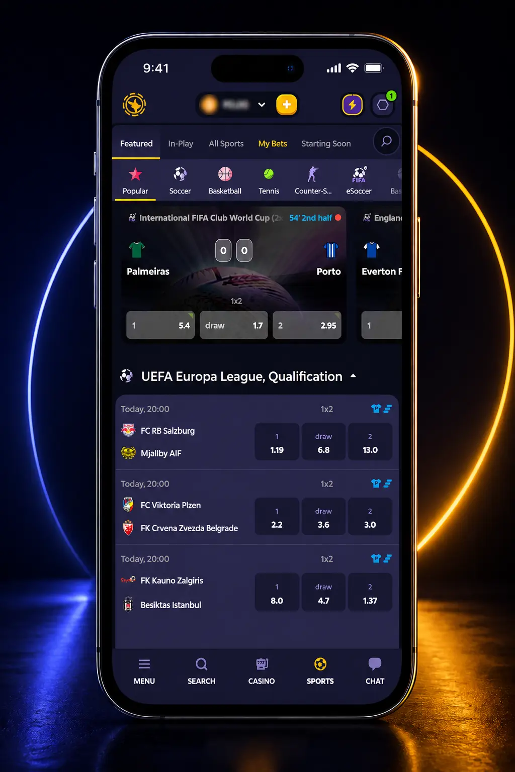 Step-by-step guide showing how to sign up, deposit crypto, and place a tennis bet on Roobet in four simple steps.