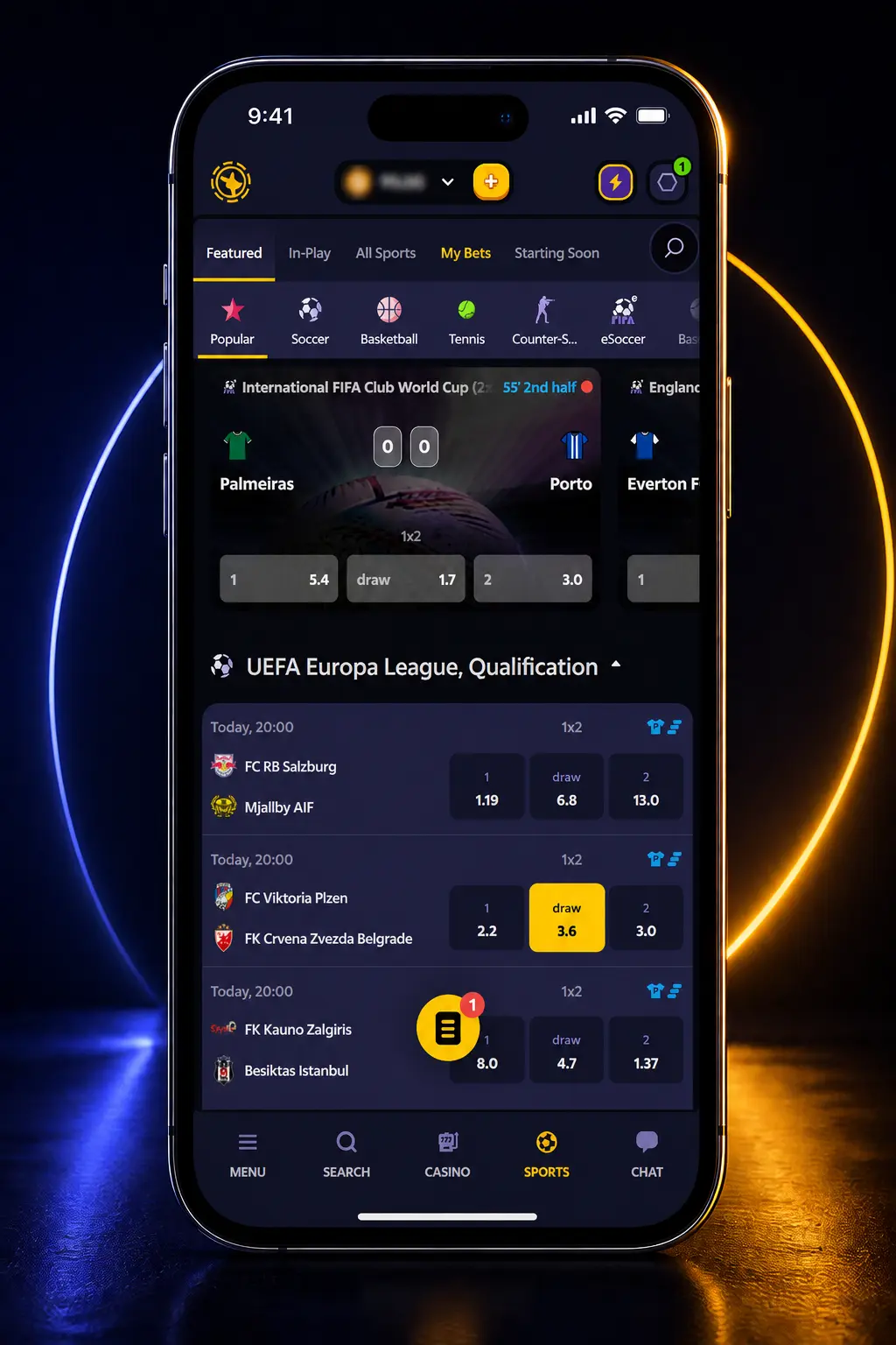 Step-by-step guide showing how to sign up, deposit crypto, and place a tennis bet on Roobet in four simple steps.
