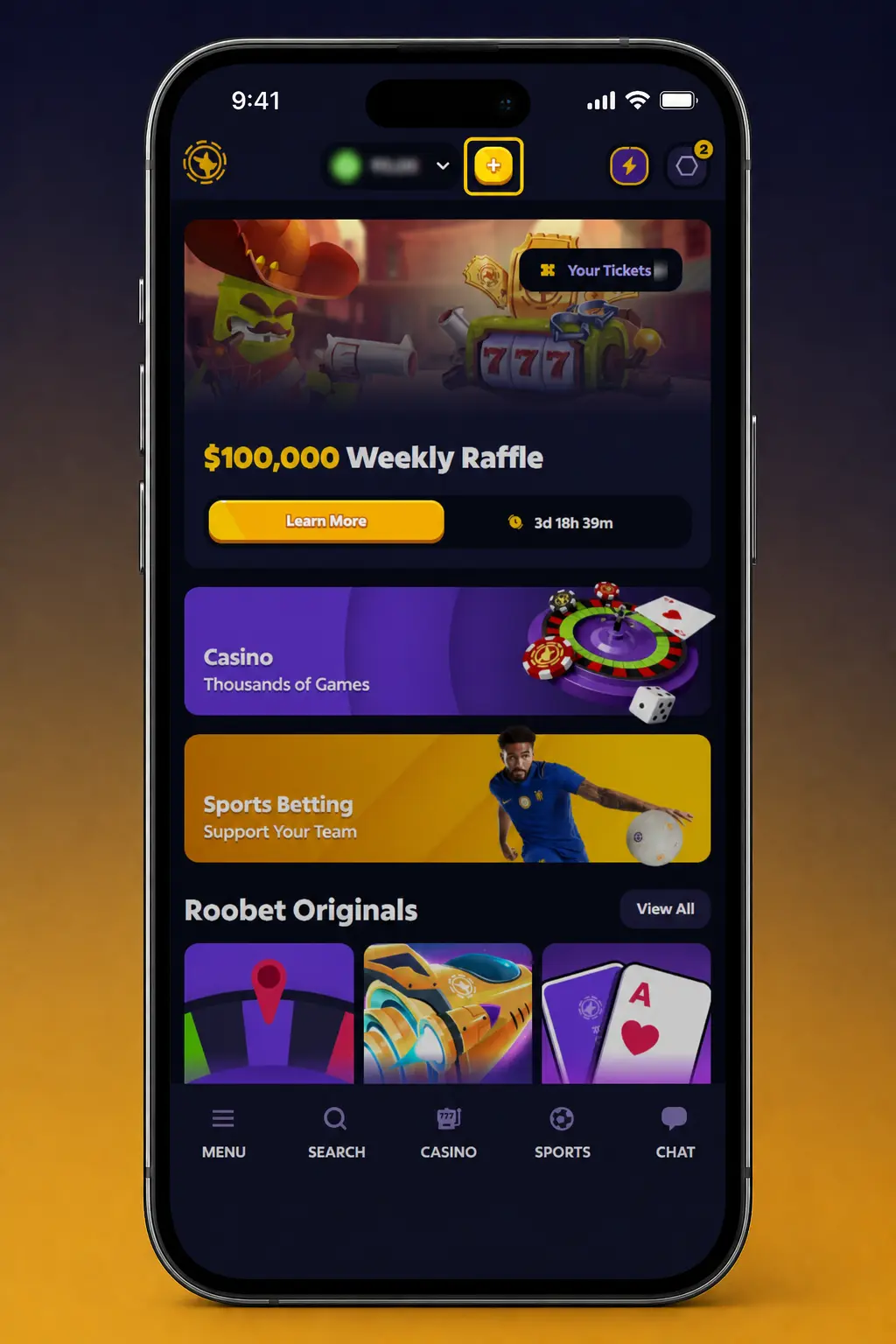 Step-by-step guide showing how to deposit funds on Roobet in India using crypto or cash payment methods.