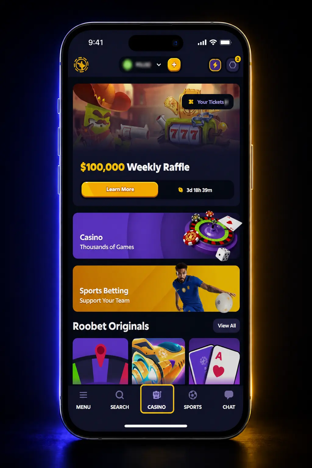 Step-by-step guide to registering, depositing, and playing Chicken Road on Roobet shown on a mobile screenshot