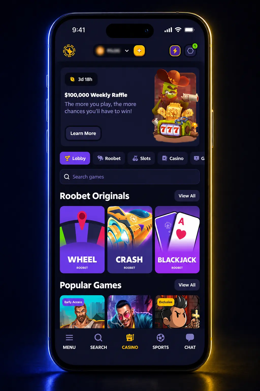Step-by-step guide to joining live casino tables on Roobet, from sign-up to placing your first live wager