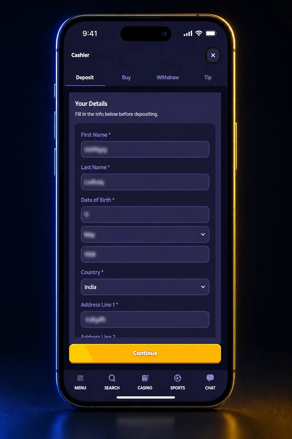 Step-by-step guide to signing up, depositing crypto, and placing a CS2 bet on Roobet in five easy steps.