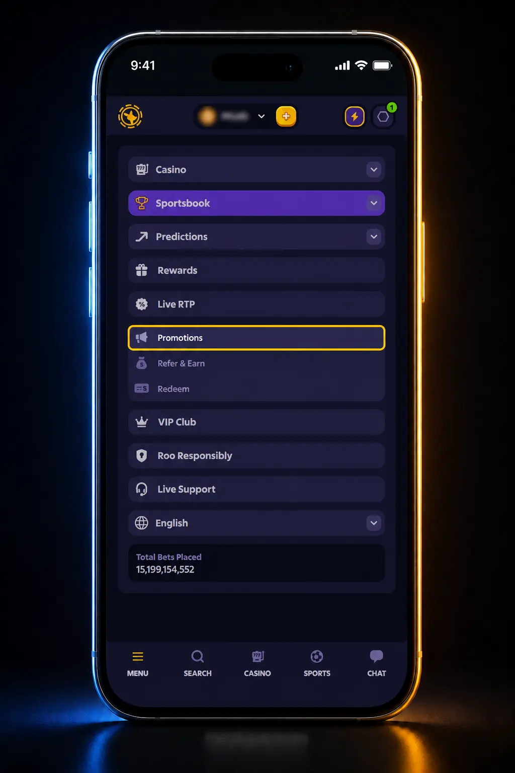 Step-by-step guide showing how to sign up, deposit crypto and redeem Roobet bonus codes in India