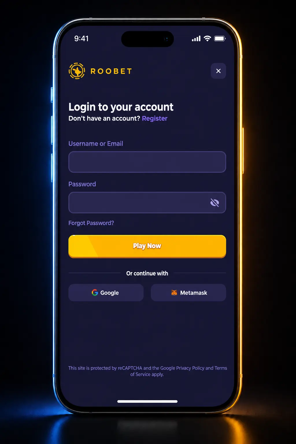 Step-by-step guide showing how to sign up, deposit crypto, and redeem Roobet bonus codes in India