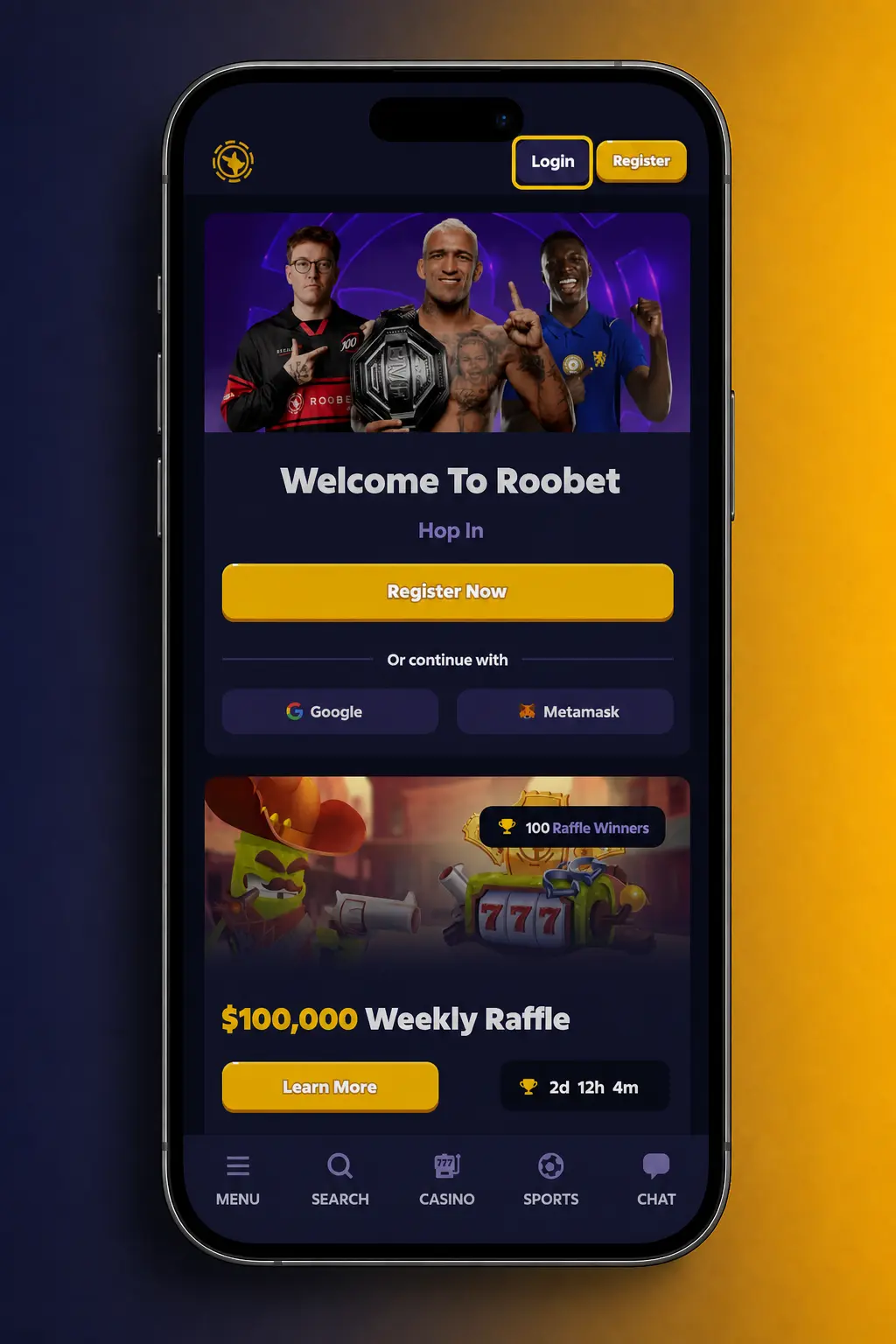 Step-by-step guide showing how to withdraw money from Roobet using crypto options like Bitcoin, Tether, or Ethereum
