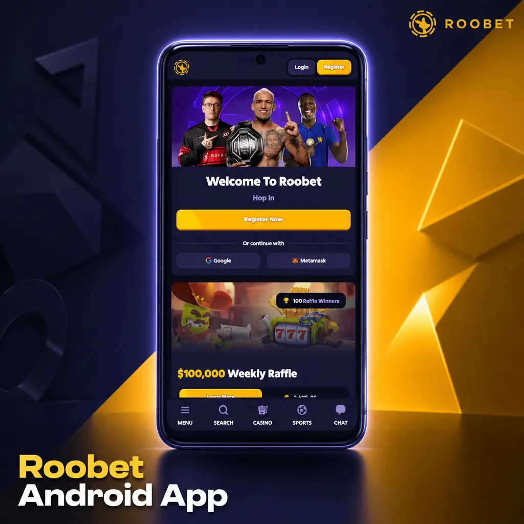 Roobet Android app APK download and installation guide for devices running Android 8.0 or higher