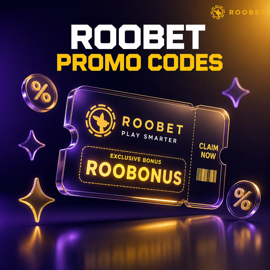 Roobet promo codes redeemed in Account Wallet for free spins, reload bonuses, and Roo's Race entries