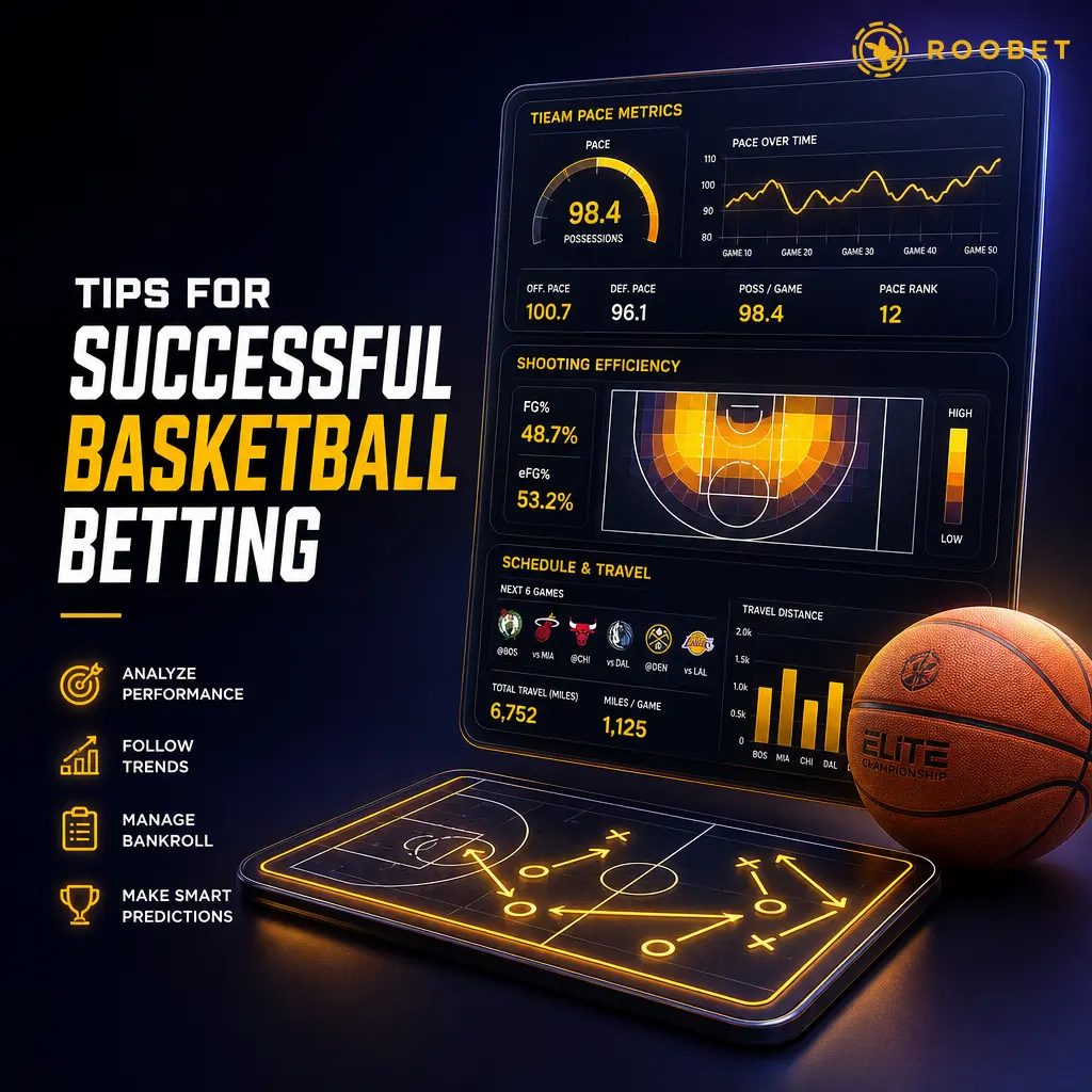 Basketball betting tips covering pace, injuries, home court edge, and bankroll management for smarter wagering decisions.