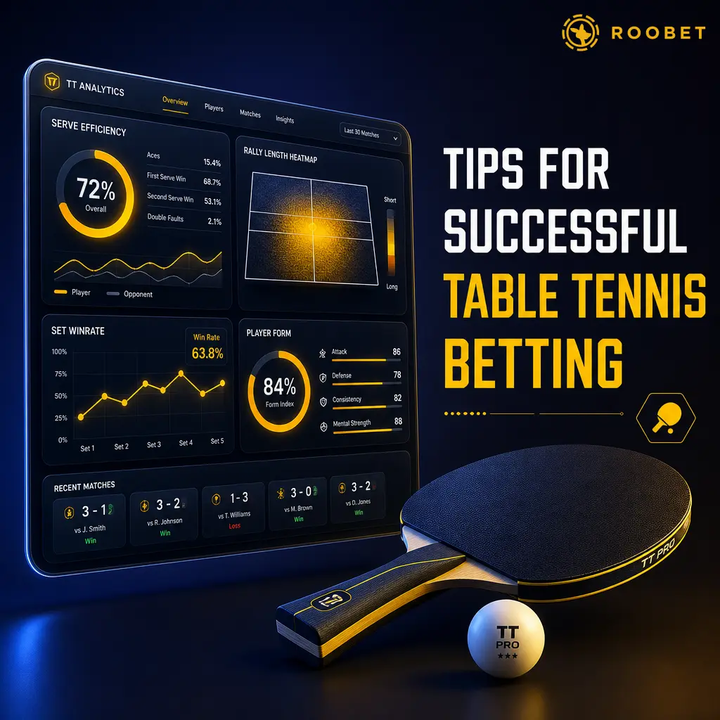 Table tennis betting tips: grip styles, serve advantage, recent form, fatigue, and error rates for smarter wagers.